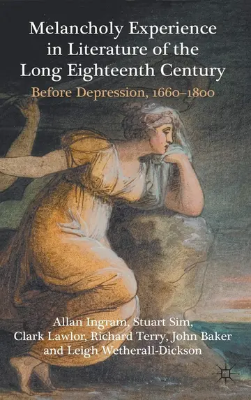 Cover of Melancholy Experience in Literature of the Long Eighteenth Century