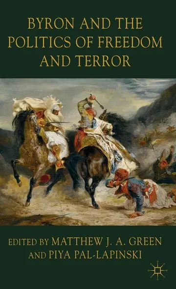 Cover of Byron and the Politics of Freedom and Terror