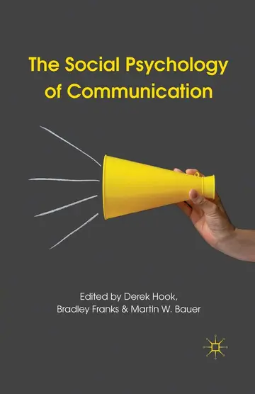 Cover of The Social Psychology of Communication