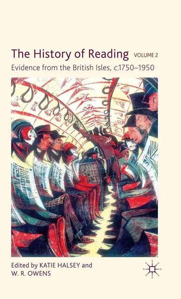Cover of The History of Reading, Volume 2