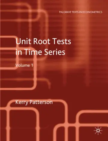 Cover of Unit Root Tests in Time Series