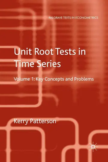 Cover of Unit Root Tests in Time Series Volume 2