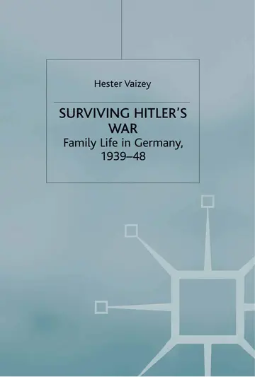 Cover of Surviving Hitler's War