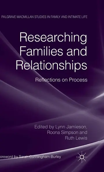 Cover of Researching Families and Relationships