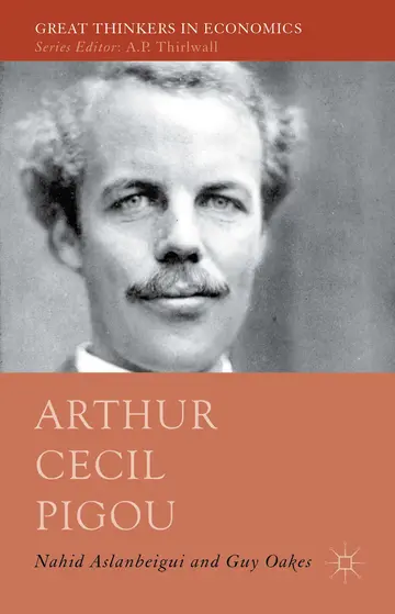 Cover of Arthur Cecil Pigou