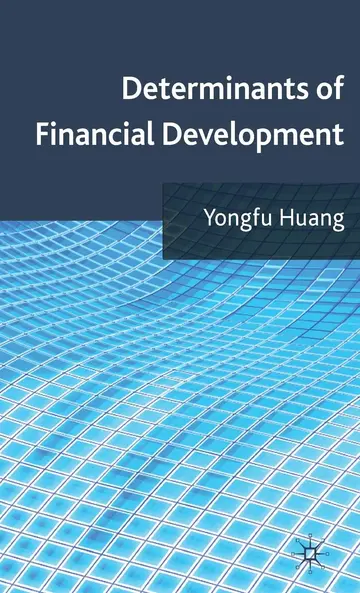 Cover of Determinants of Financial Development