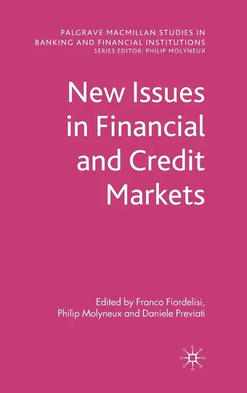 Cover of New Issues in Financial and Credit Markets
