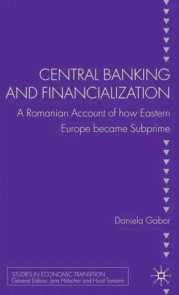 Cover of Central Banking and Financialization