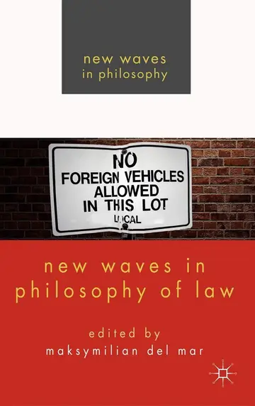 Cover of New Waves in Philosophy of Law