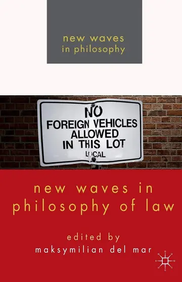 Cover of New Waves in Philosophy of Law