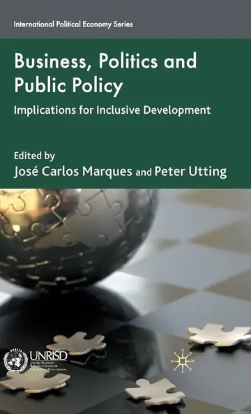 Cover of Business, Politics and Public Policy