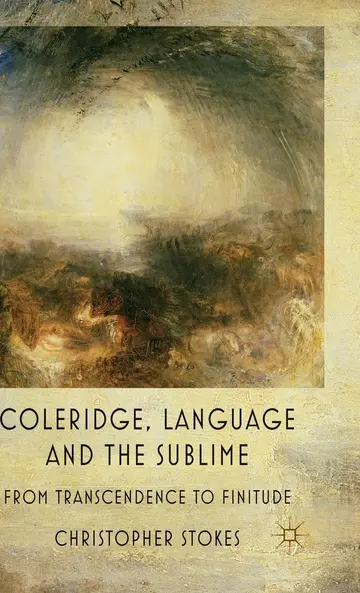 Cover of Coleridge, Language and the Sublime