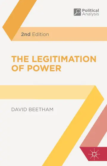 Cover of The Legitimation of Power