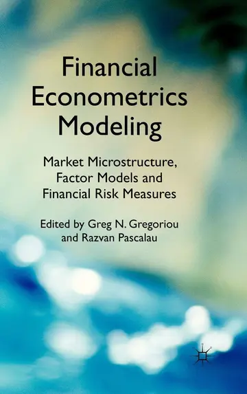 Cover of Financial Econometrics Modeling