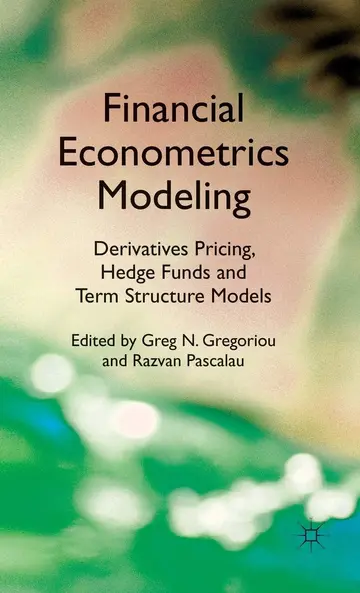 Cover of Financial Econometrics Modeling