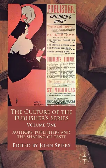 Cover of The Culture of the Publisher's Series, Volume One