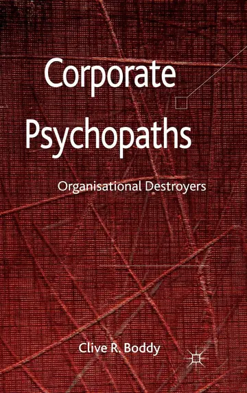 Cover of Corporate Psychopaths