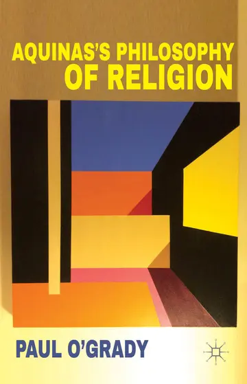 Cover of Aquinas's Philosophy of Religion