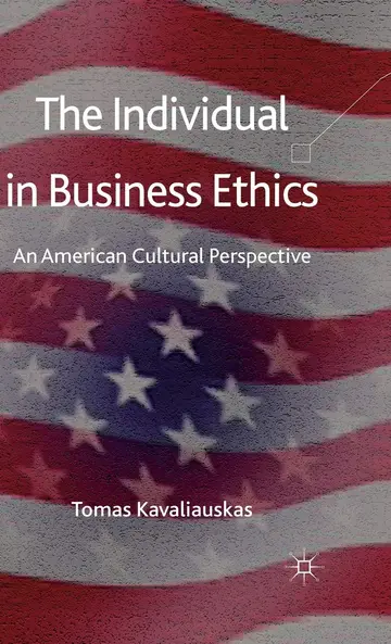 Cover of The Individual in Business Ethics