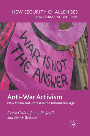 Cover of Anti-War Activism