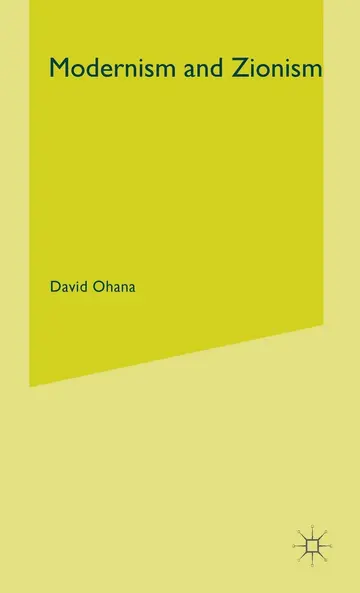 Cover of Modernism and Zionism