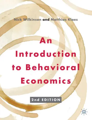 Cover of An Introduction to Behavioral Economics