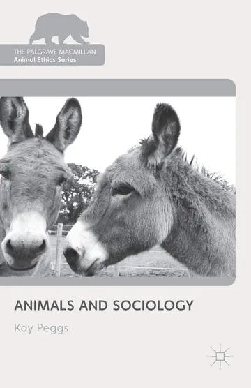 Cover of Animals and Sociology