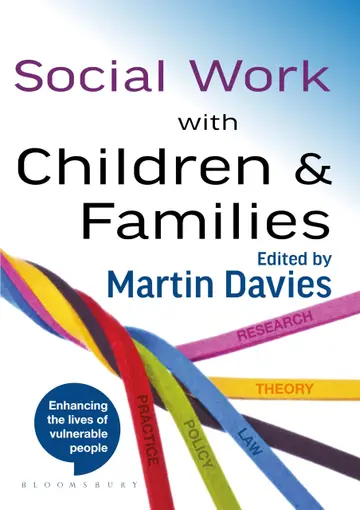 Cover of Social Work with Children and Families