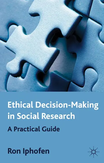 Cover of Ethical Decision Making in Social Research