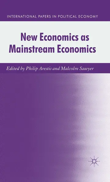 Cover of New Economics as Mainstream Economics