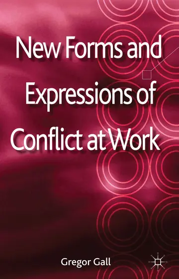 Cover of New Forms and Expressions of Conflict at Work