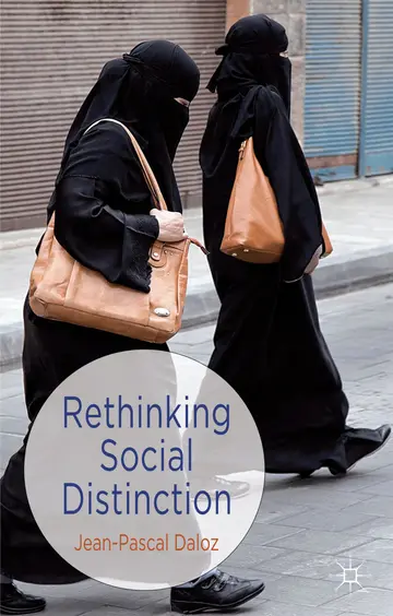 Cover of Rethinking Social Distinction