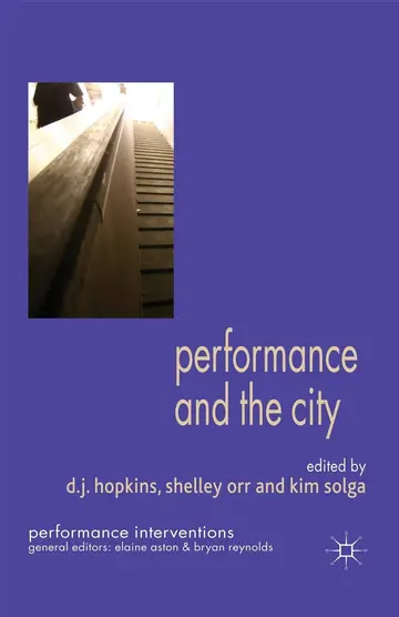 Cover of Performance and the City