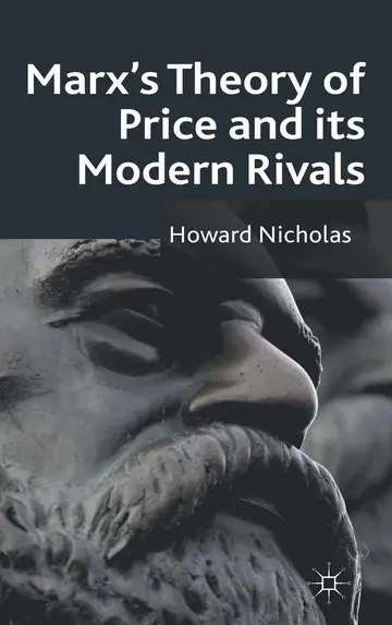 Cover of Marx's Theory of Price and Its Modern Rivals