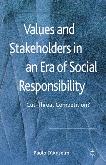 Cover of Values and Stakeholders in an Era of Social Responsibility