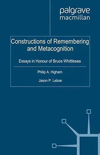 Cover of Constructions of Remembering and Metacognition