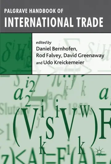 Cover of Palgrave Handbook of International Trade