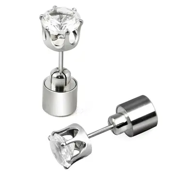 Cover of Luminous LED Stud Earrings Red Top Fashion Quality Disco Burner Earrings