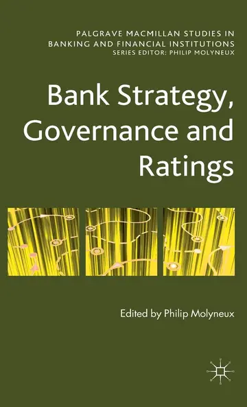 Cover of Bank Strategy, Governance and Ratings