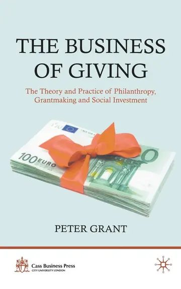 Cover of The Business of Giving