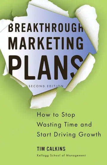 Cover of Breakthrough Marketing Plans