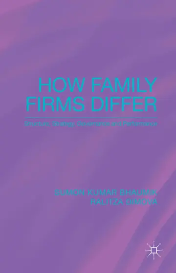 Cover of How Family Firms Differ