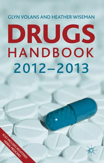 Cover of Drugs Handbook 2012-2013