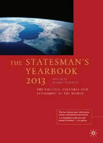 Cover of The Statesman's Yearbook 2013