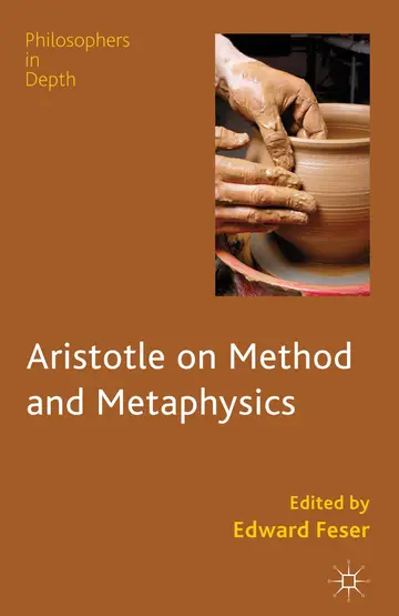Cover of Aristotle on Method and Metaphysics