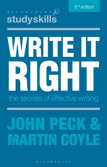 Cover of Write it Right