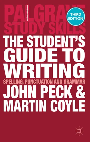 Cover of The Student's Guide to Writing