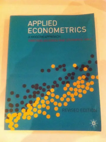 Cover of Applied Econometrics