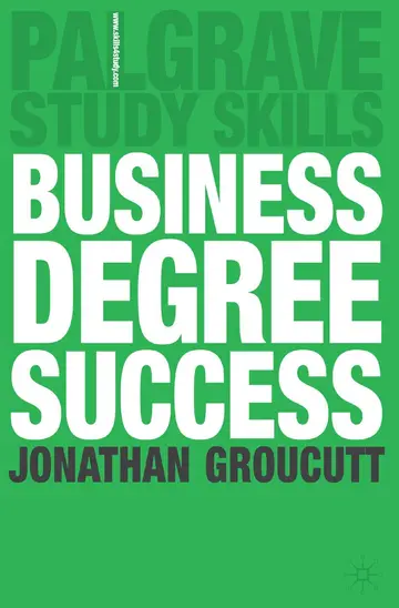 Cover of Business Degree Success