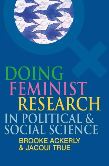 Cover of Doing Feminist Research in Political and Social Science
